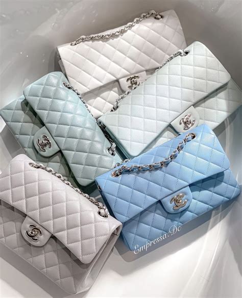 chanel flap bag colors 2024